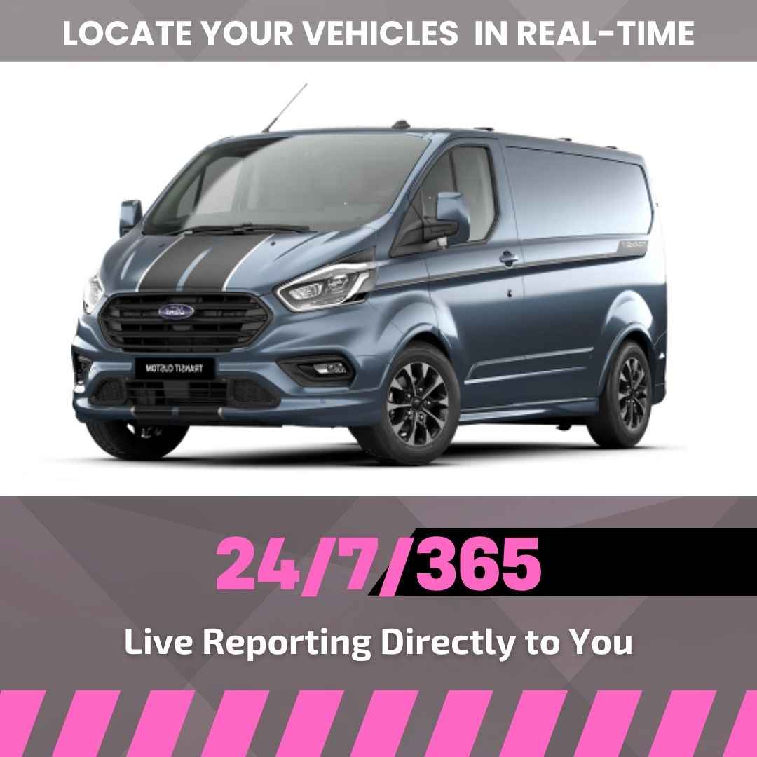 24/7 Monitoring - Waterproof Van Tracker 4G TM880