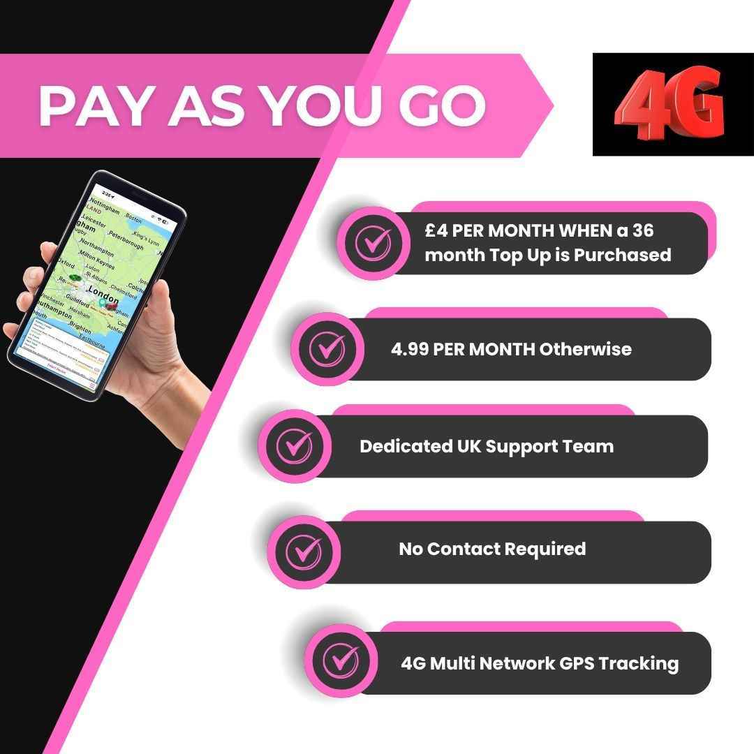 PAYG - Van Tracker 4G TM900