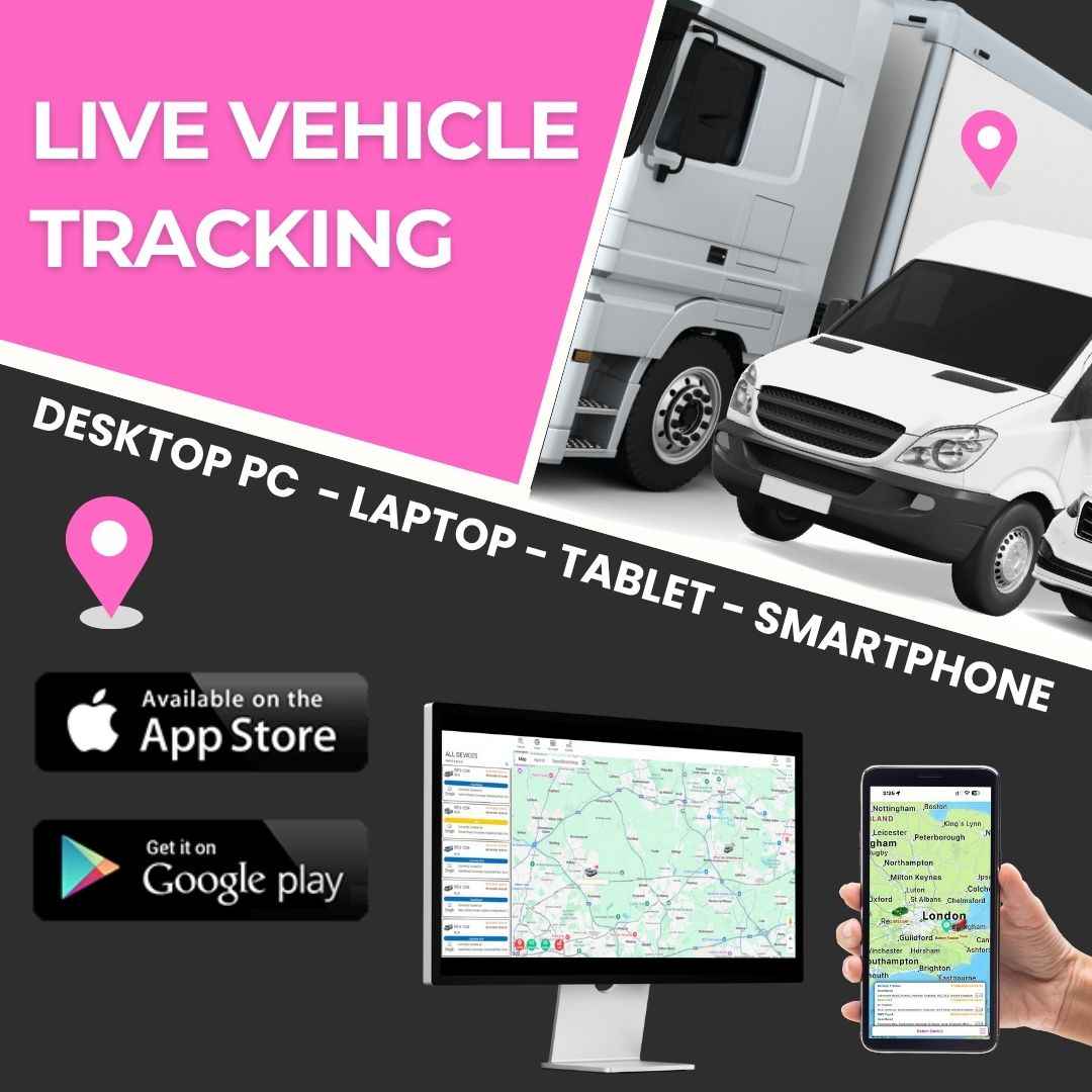 Live Vehicle Tracking - Van Tracker GPS 4G TM701 Advanced