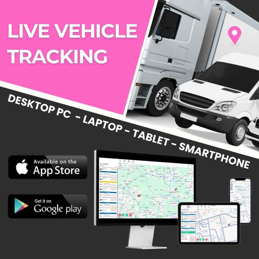 Live Vehicle Tracking - Van Tracker S5 Plus Tracker 