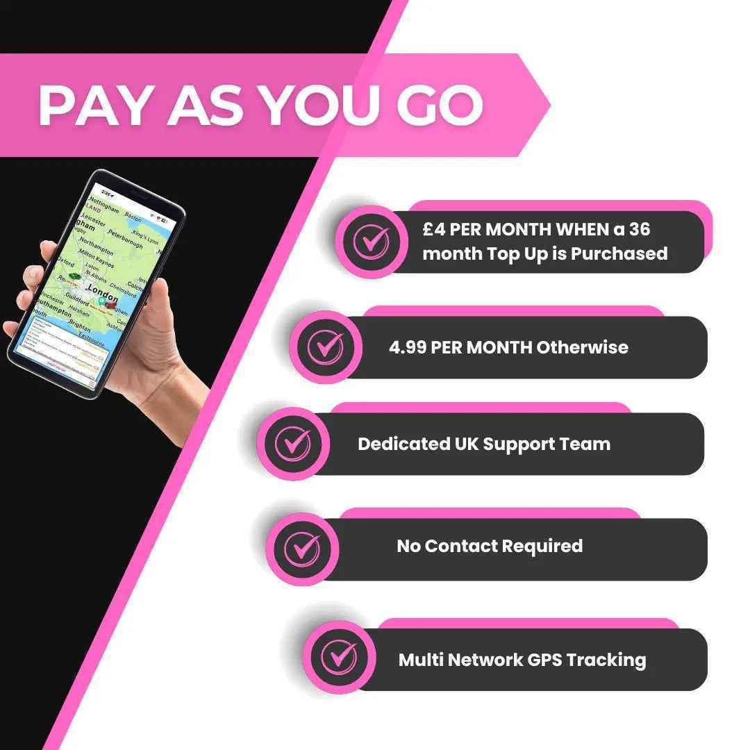 Pay as you Go car tracker