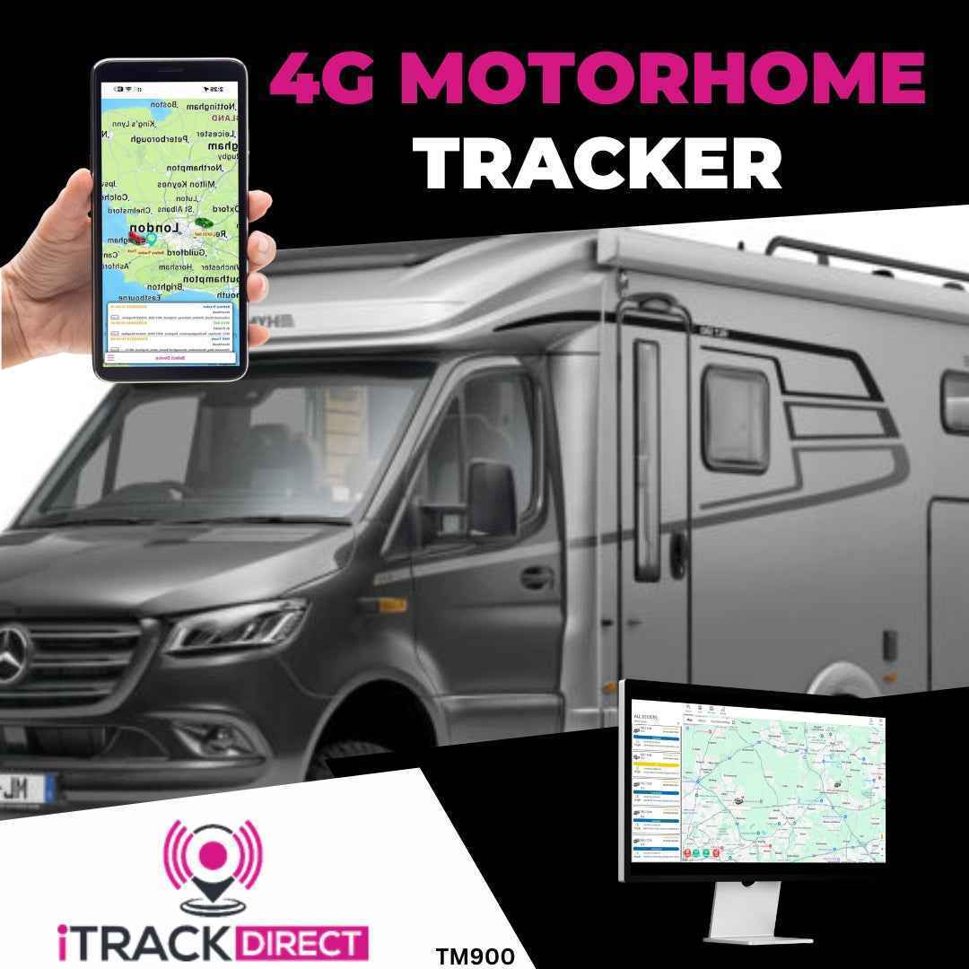 Motorhome Tracker 4G - Real-Time Tracking TM900
