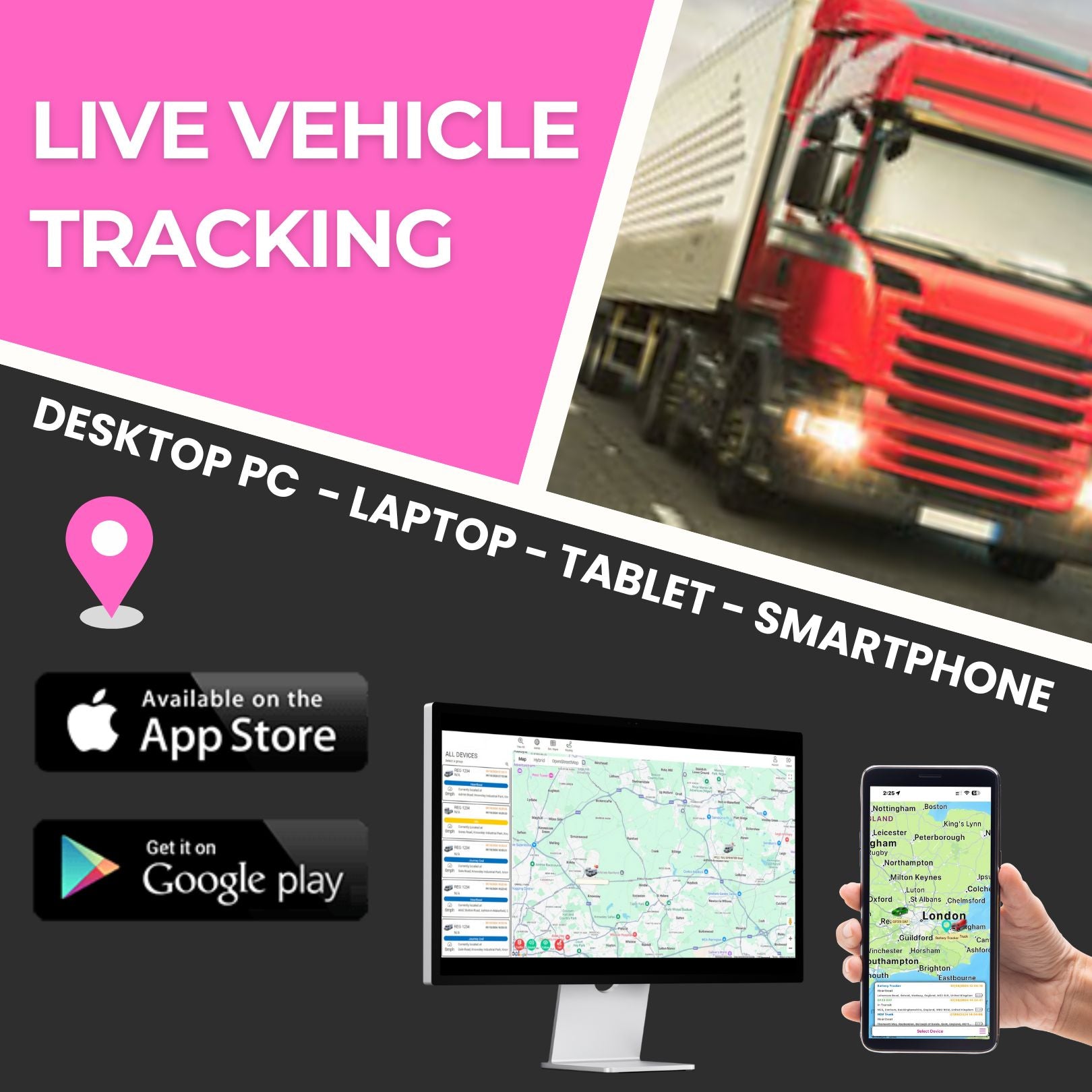 Truck Tracker Advanced LVT