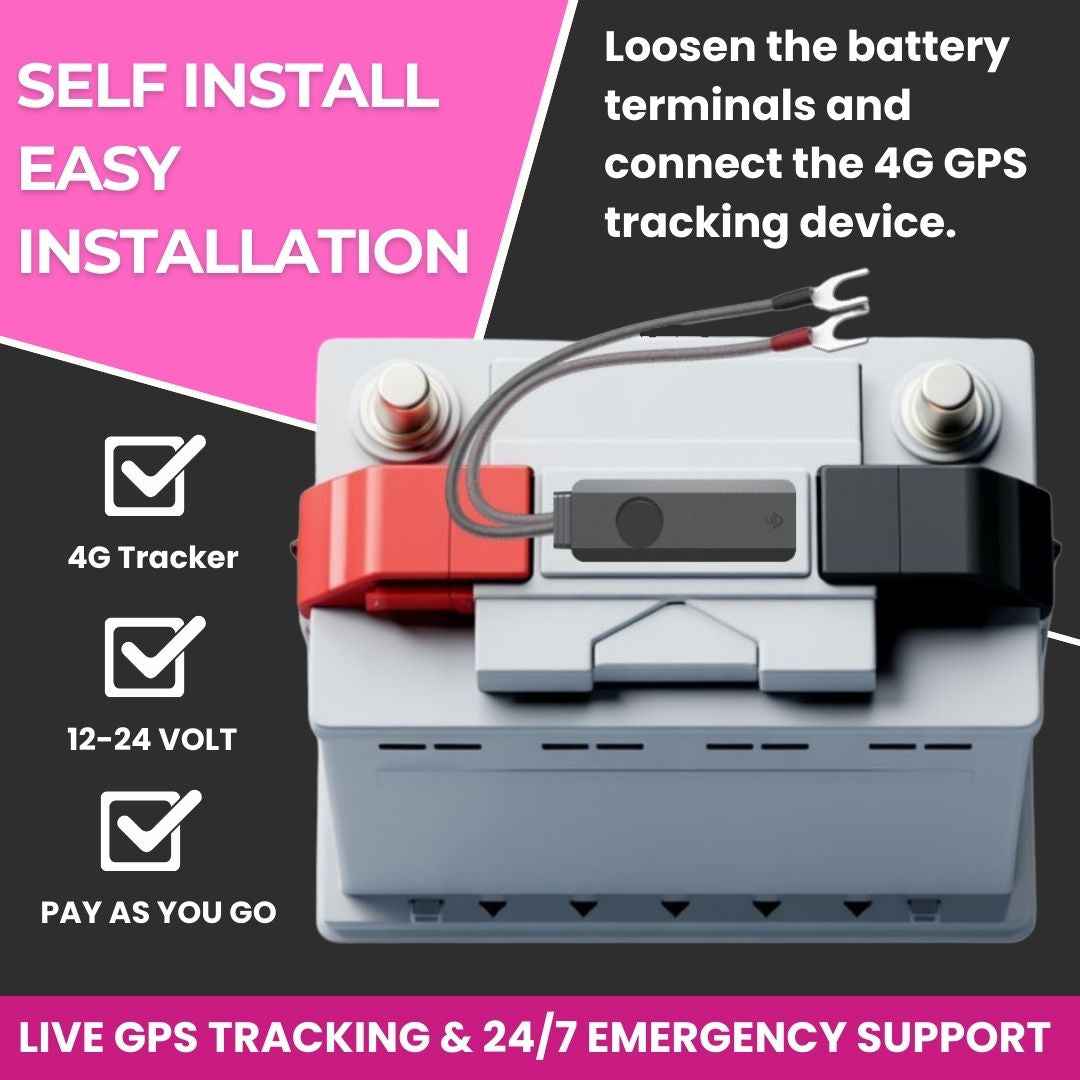 Waterproof Motorbike Tracker Self Install