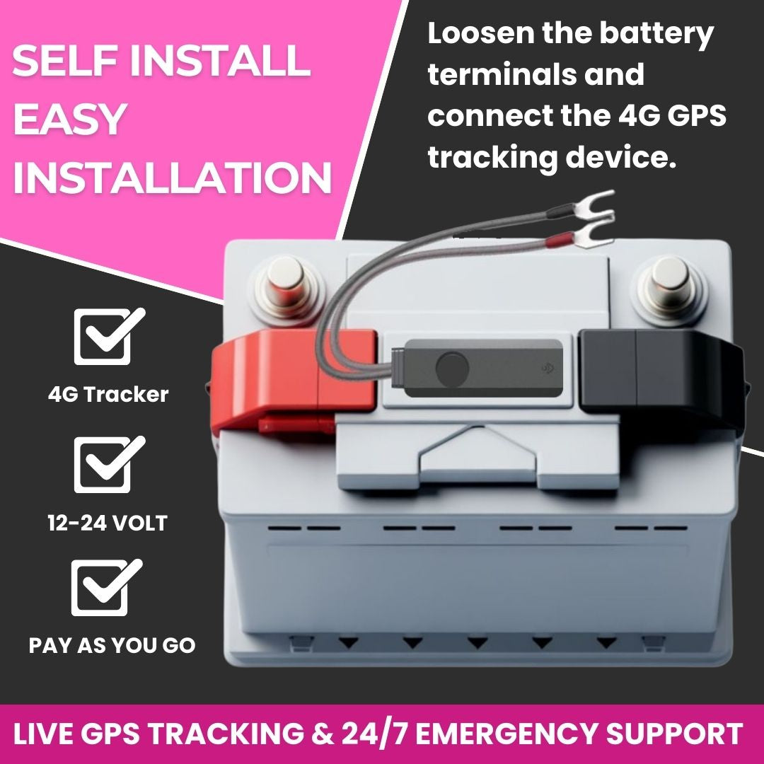 Waterproof Vehicle Tracker Install